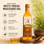 Cold Pressed Yellow Mustard Oil